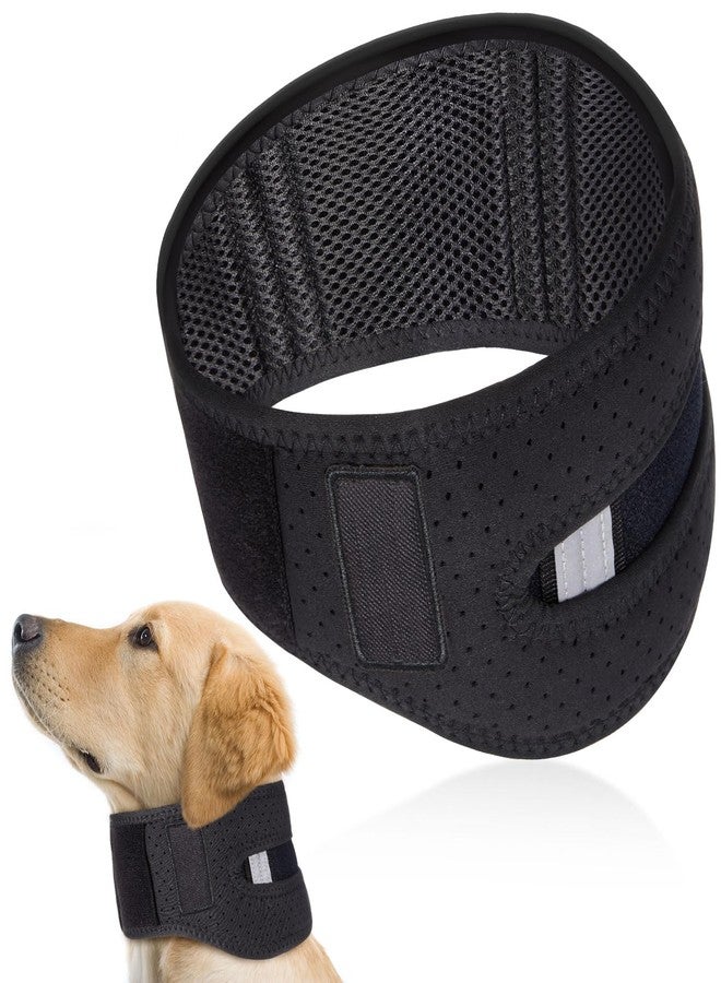 SilTriangle Adjustable Dog Neck Brace Offers Support for Pets Neck Pain Injury Relief Soft Support Cervical Vertebral Sprains and Instability Brace Collar for Dogs(XL) - Image 1